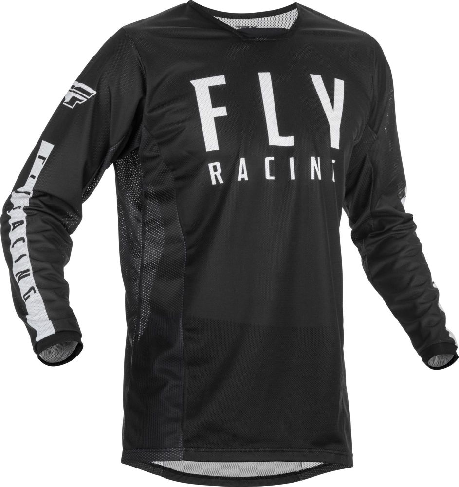 MAILLOT FLY KINETIC MESH 2021 NOIR/BLANC S