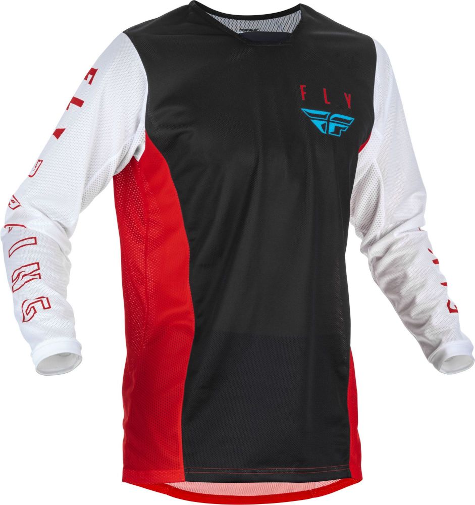 MAILLOT FLY KINETIC MESH 2021 ROUGE/BLANC/BLEU M