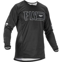 MAILLOT FLY KINETIC FUEL NOIR/BLANC M