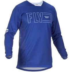 MAILLOT FLY KINETIC FUEL BLEU/BLANC M