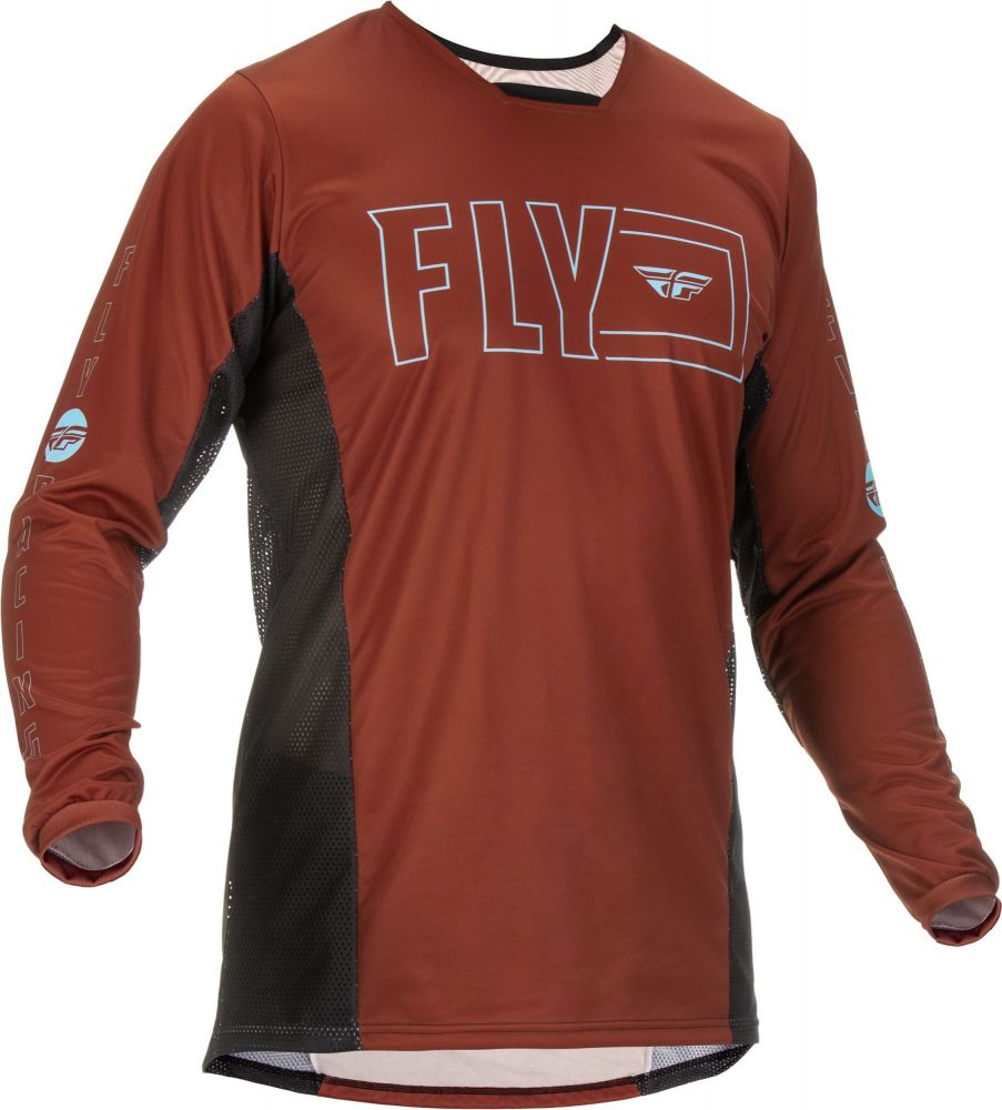 MAILLOT FLY KINETIC FUEL RUST/NOIR M