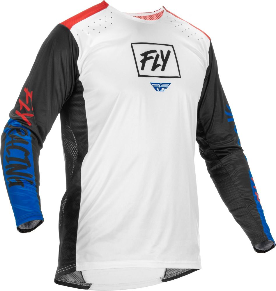 MAILLOT FLY LITE ROUGE/BLANC/BLEU S