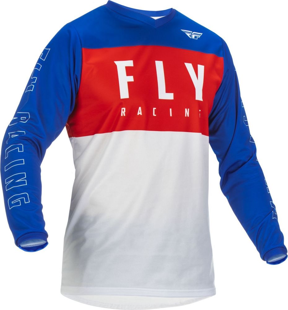 MAILLOT FLY F-16 ROUGE/BLANC/BLEU M