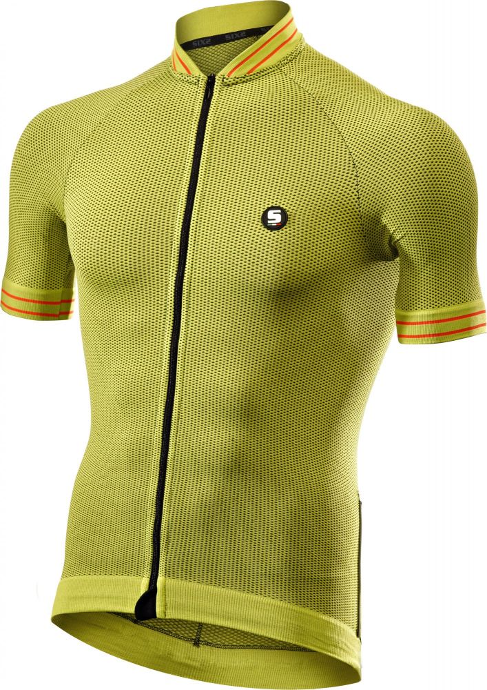 MAILLOT SIXS CLIMA, YELLOW BLACK, S