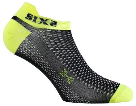 CHAUSSETTES SIXS FANT S, YELLOW FLUO, 43-46 - HP
