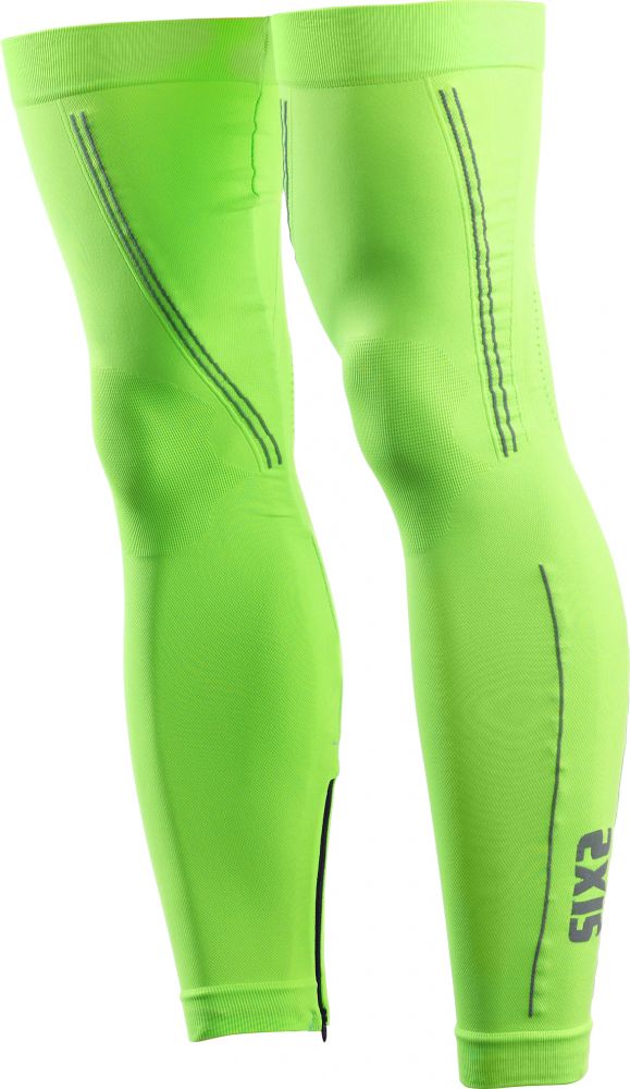 JAMBIERES HIVER SIXS GAMI, GREEN FLUO, S/M - HP