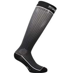 CHAUSSETTES SIXS LONG 2, BLACK CARBON, III 44-47