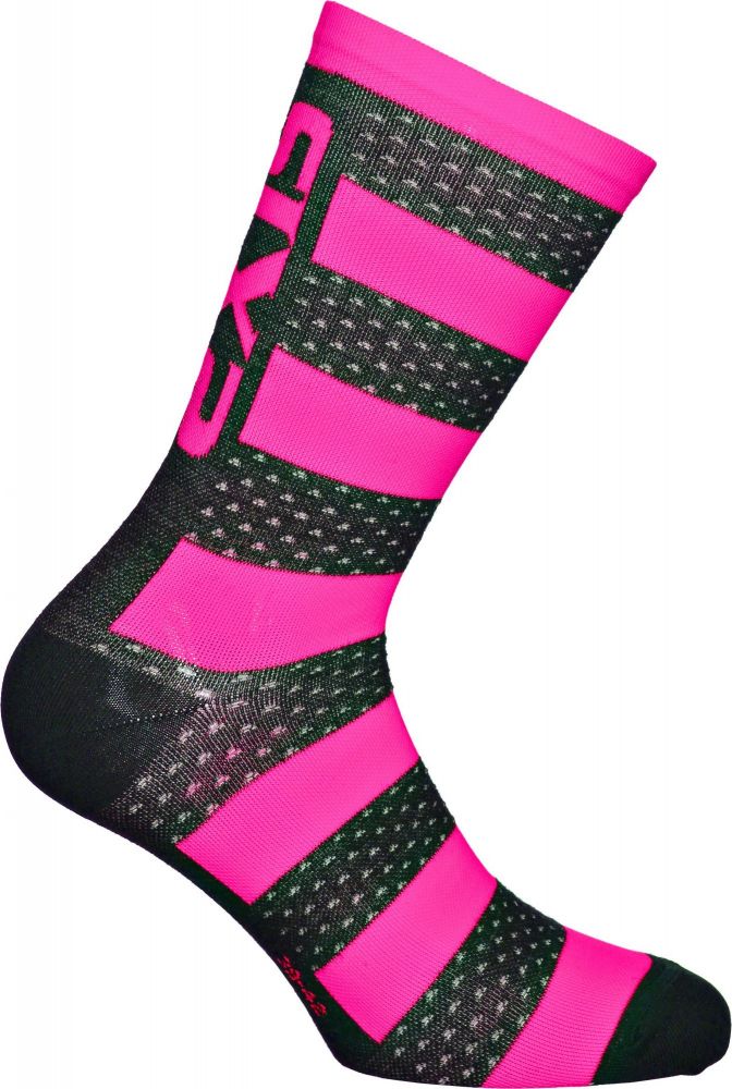 CHAUSSETTES SIXS LUXURY MERINOS, PINK FLUO, 35-38 - HP