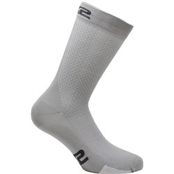 CHAUSSETTES SIXS P200, SILVER/WHITE, II 40-43