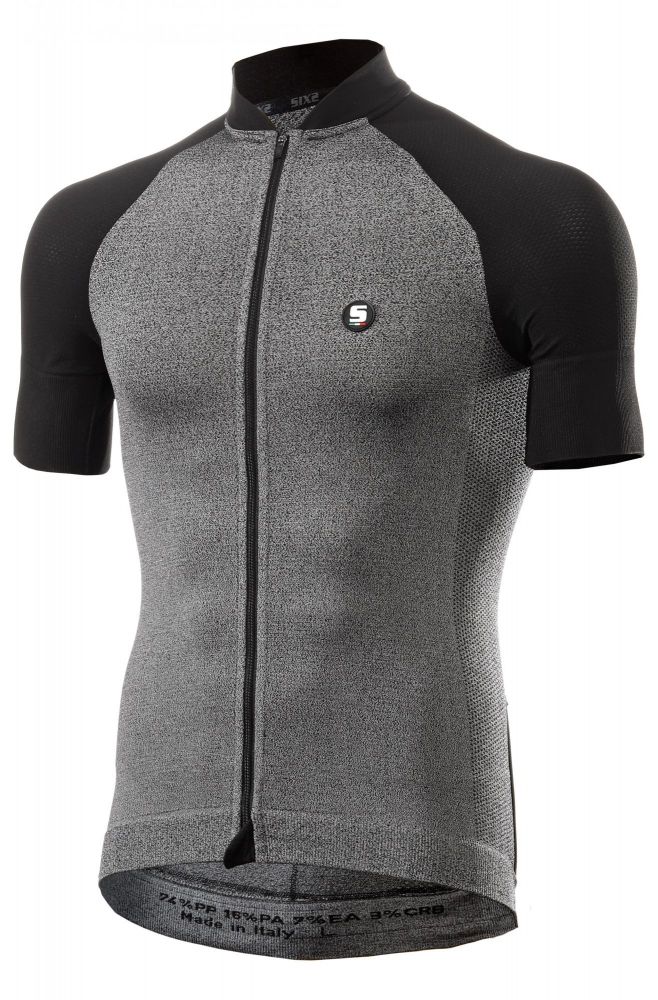 MAILLOT SIXS QUOTA, GRAY/BLACK, S