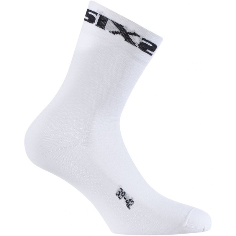 CHAUSSETTES SIXS SHORT S, WHITE, 47-49 - HP