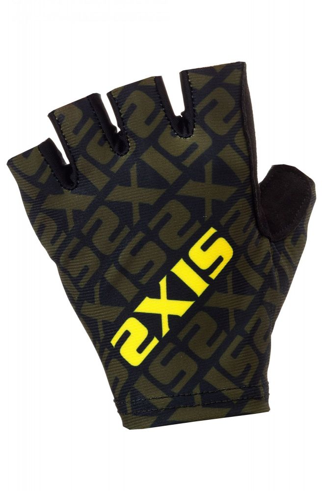 GANTS COURTS ETE SIXS SUMMER GLO, YELLOW, L