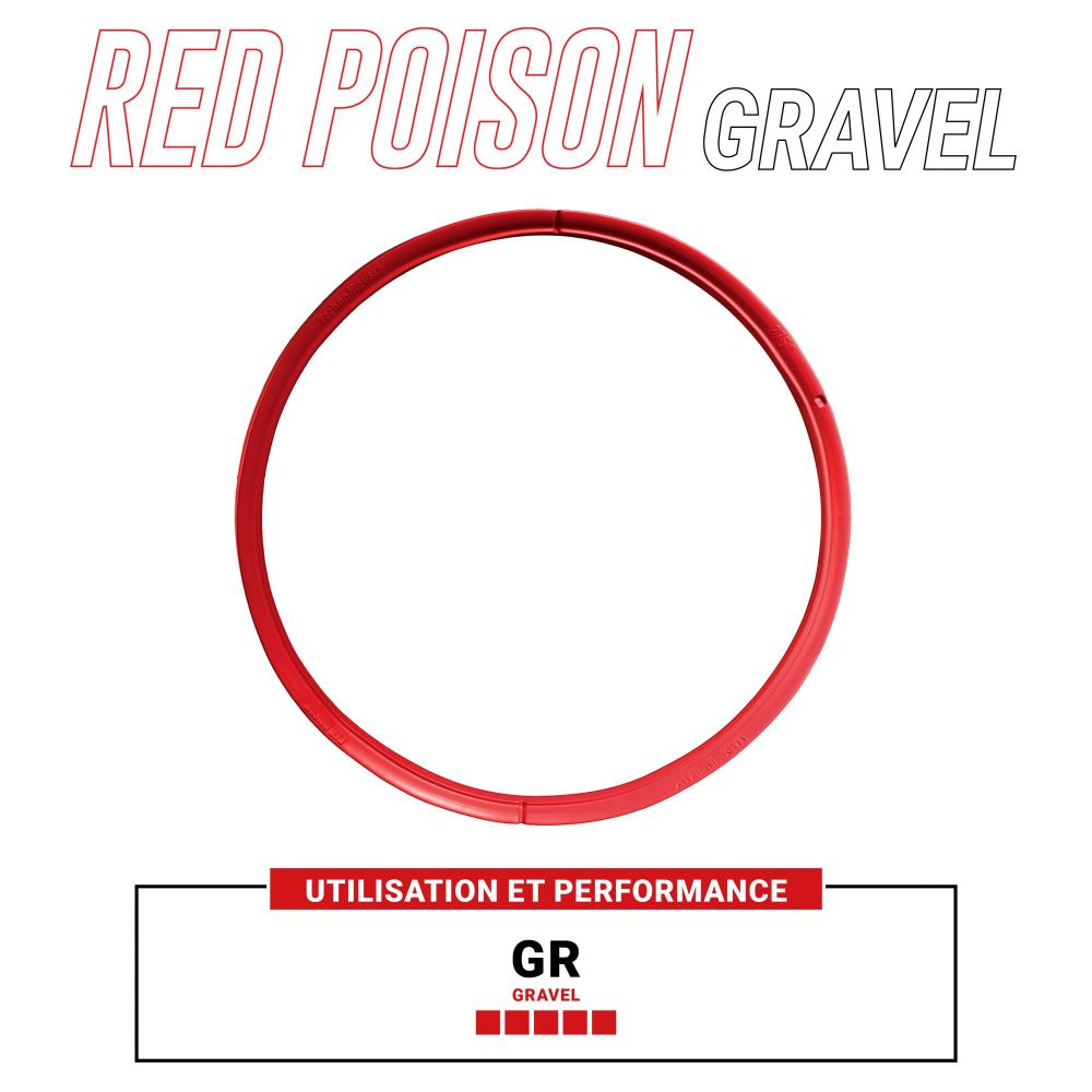 TECHNOMOUSSE - RED POISON GRAVEL 700C