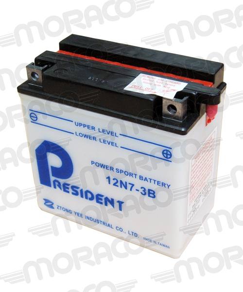 Batterie President 12N7-3B