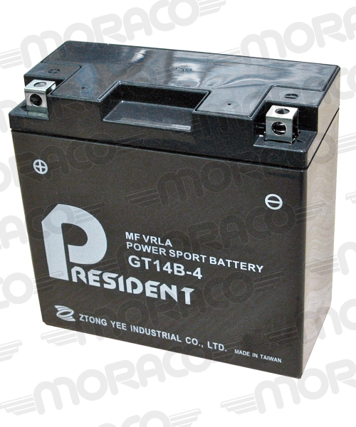 Batterie President GT14B-4