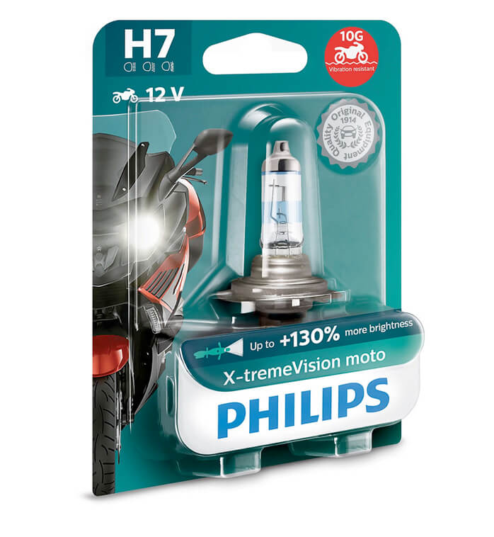Lampe Philips - H7 - X-Treme Vision Moto