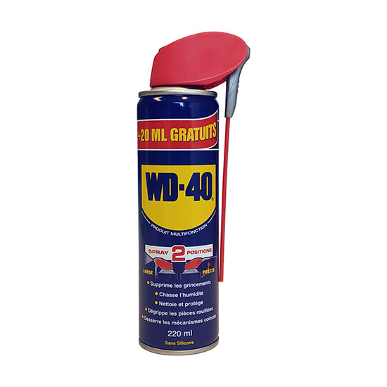 WD-40 200 ml + 20ml Double Spray (x 20)