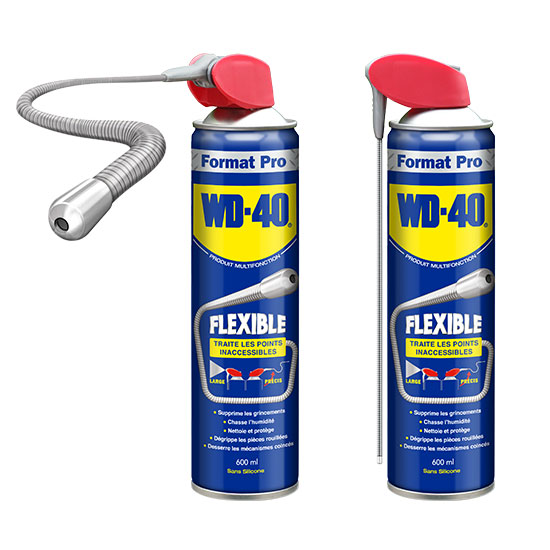 WD-40 600 ml Aérosol Flexible format pro 