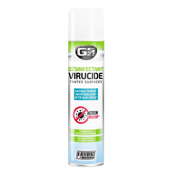 GS27 Spray désinfectant et virucide 400ml
