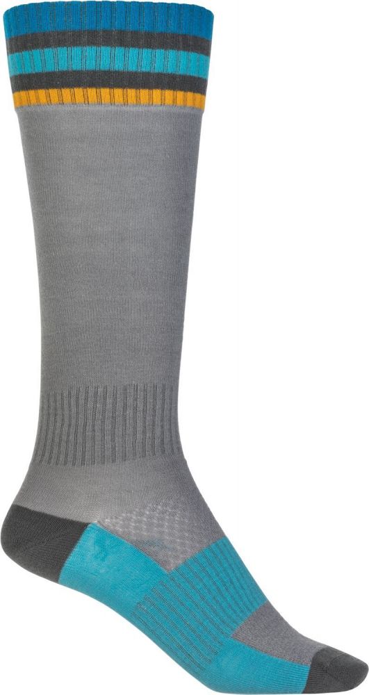 CHAUSSETTES FLY MX THIN GRIS S/M