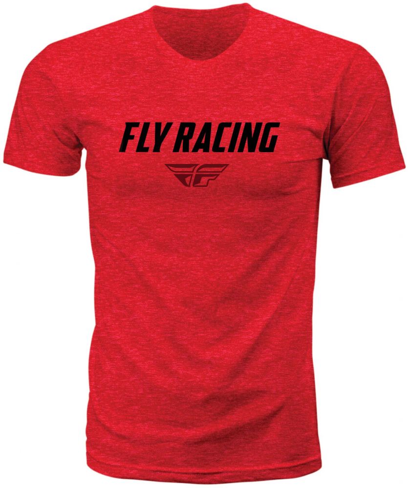 T-SHIRT FLY EVO RED HEATHER L
