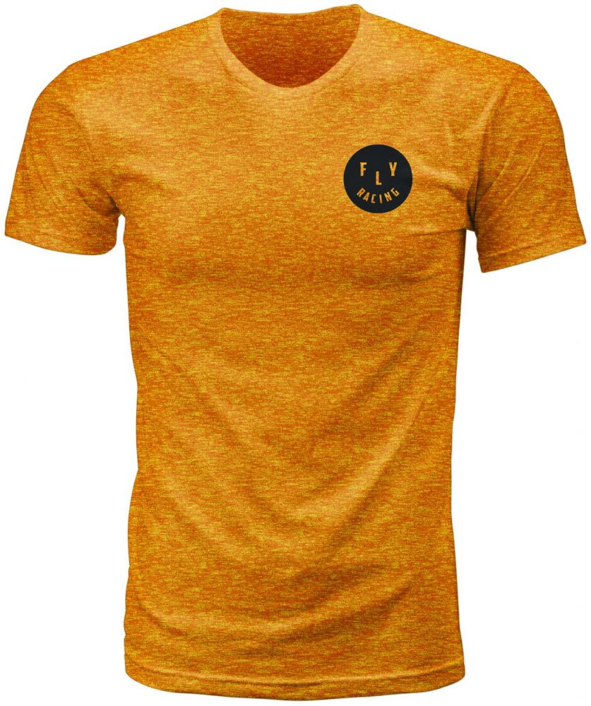 T-SHIRT FLY SMILE MUSTARD HEATHER 2XL