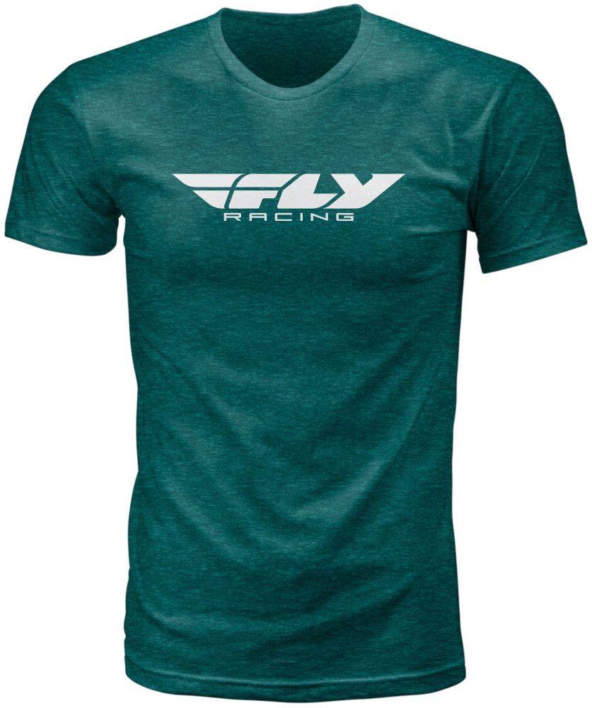 T-SHIRT FLY CORPORATE EMERALD HEATHER 2XL