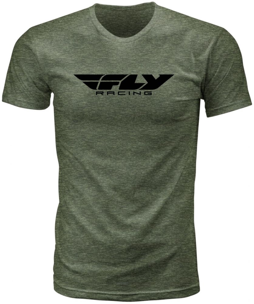 T-SHIRT FLY CORPORATE MOSS HEATHER L