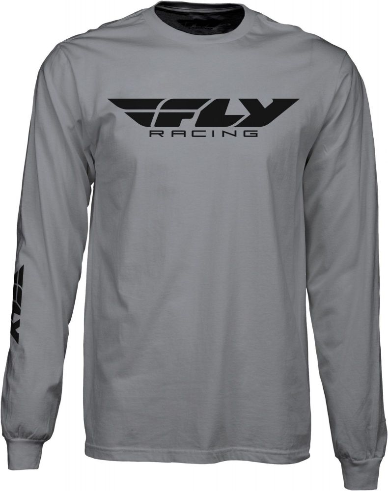 T-SHIRT MANCHES LONGUES FLY CORPORATE GRIS L