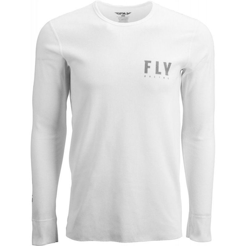 T-SHIRT MANCHES LONGUES FLY THERMAL BLANC/GRIS 2XL