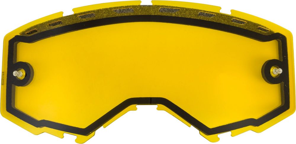 FLY DUAL LENS WITH VENTS YELLOW