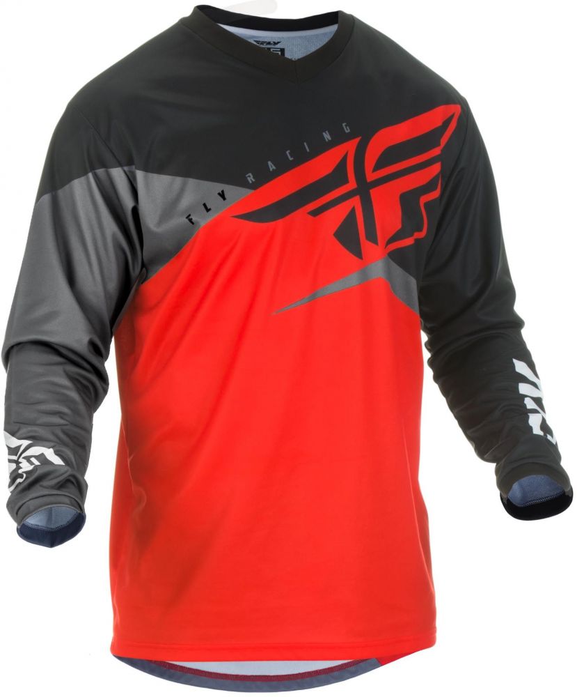MAILLOT FLY F-16 2019 ROUGE/NOIR/GRIS 2XL - HP