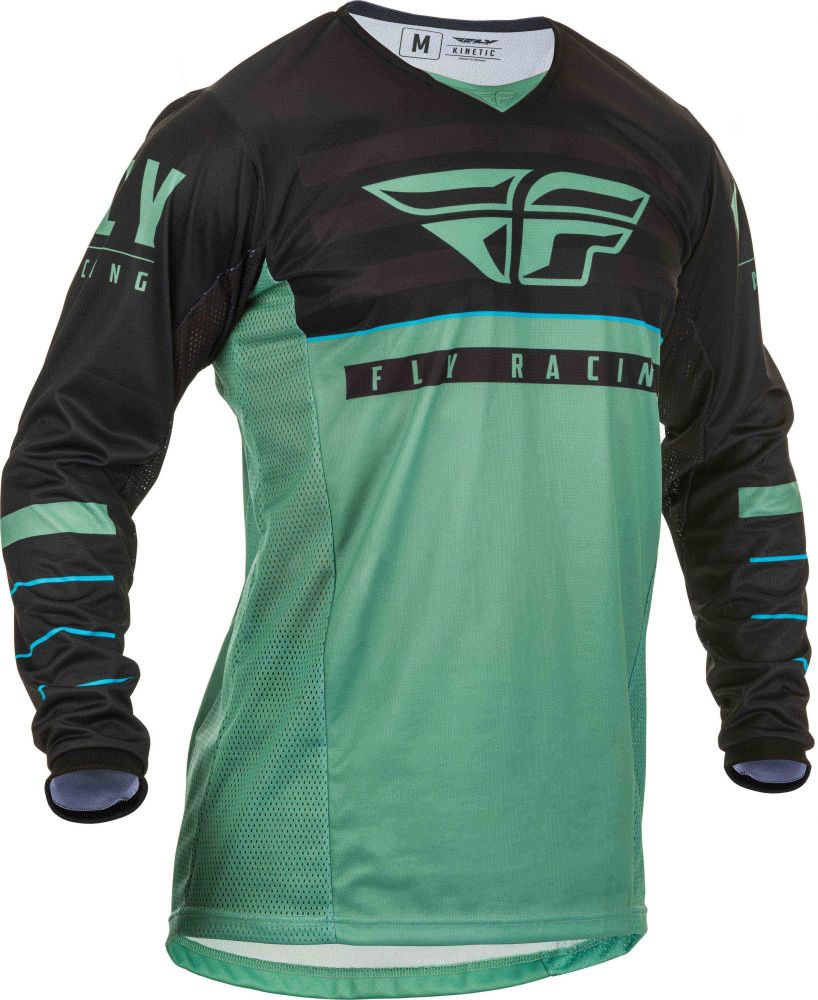 MAILLOT FLY KINETIC K120 2020 SAGE GREEN/NOIR S - HP