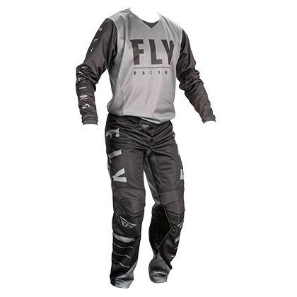 MAILLOT FLY KINETIC MESH 2020 GRIS CLAIR/GRIS FONCE XL